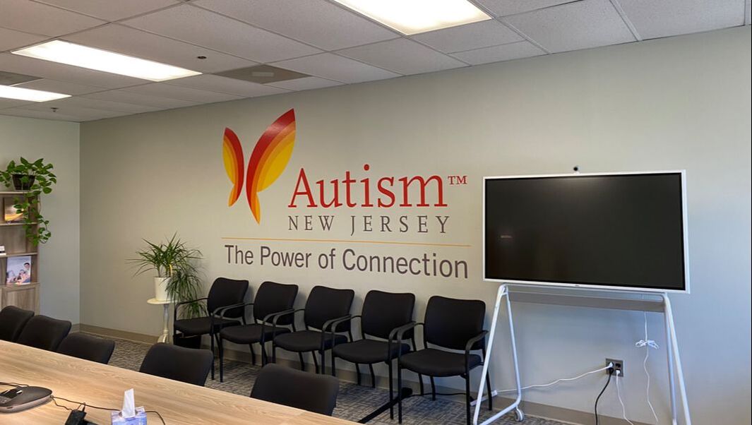 sign company in NJ with wall graphics