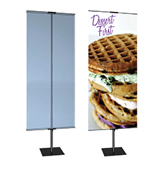 Large Stand Up Banner 