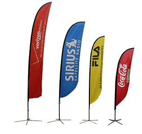 trade show feather flags